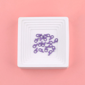Colored Painted Lobster Buckle Metal Jewelry Finding <b>For</b> Bracelet Making Box Pack 55228 - Product Image 4