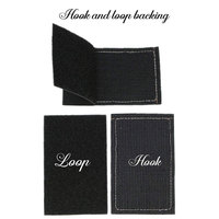 Patch brodé thermocollant personnalisé en sergé américain avec applique en résine et paillettes pour la décoration de chapeaux, sacs, sacs à dos et vêtements