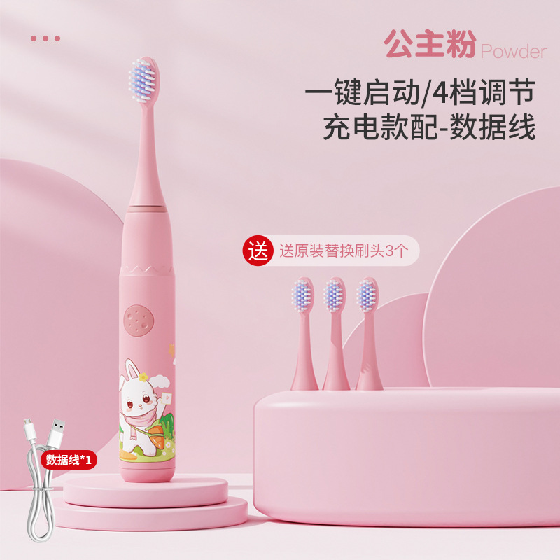 Avec 6 têtes de brosse - 106 enfants chargeant de la poudre de princesse