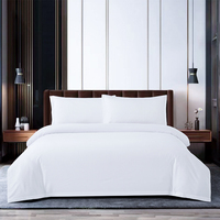 Ensemble de housse de couette en coton 300T pour la maison, housse de couette, taie d'oreiller avec édredons ajustés pour lits king et queen - Technique de tissage, literie double