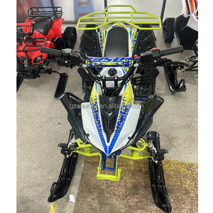 สโนว์โมบิล สปอร์ตสโนว์โมบิล 125 ซีซี รถมอเตอร์ไซค์สำหรับขับบนหิมะ เครื่องยนต์ 4 จังหวะ สตาร์ทไฟฟ้า - Product Image 2