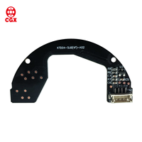 Carte de contrôle VF OEM/ODM CGX CGX-SUBV01S01A02, carte de panneau LED, fournisseur de PCBA personnalisé, conception de PCB, module électronique, 1 oz de cuivre