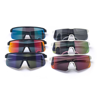 Lunettes de cyclisme personnalisées de haute qualité, monture TR90, protection UV400, verres polarisés miroir pour le sport et le vélo