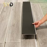 Neue Modische SPC-Bodenbeläge 4-6mm Massiv Grau Schwarz Weiß Rutschfest Ineinandergreifend Teppichoptik Modern Büro Outdoor Wasserdicht