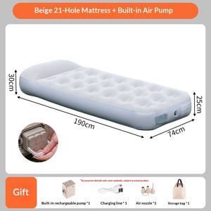 Sofá Cama Inflable Portátil Ultraligero, Plegable, para Exteriores, <span class=keywords><strong>Playa</strong></span>, Camping, Picnic, Senderismo - Product Image 2