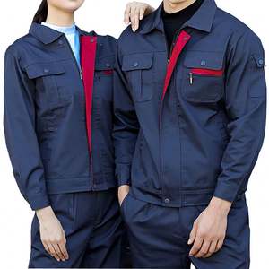 Fabricants Vêtements <span class=keywords><strong>de</strong></span> <span class=keywords><strong>travail</strong></span> Uniforme <span class=keywords><strong>de</strong></span> <span class=keywords><strong>travail</strong></span> Bâtiments Logo personnalisé Vêtements <span class=keywords><strong>de</strong></span> <span class=keywords><strong>travail</strong></span> en sergé durables et bon marché Vêtements <span class=keywords><strong>de</strong></span> <span class=keywords><strong>travail</strong></span> unisexes pour la ferme Vêtements <span class=keywords><strong>de</strong></span> <span class=keywords><strong>travail</strong></span> - Product Image 1