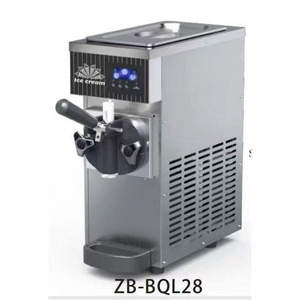 Machine à glace molle à saveur unique, petite machine à glace commerciale entièrement automatique pour comptoir, en acier inoxydable, modèle D - Product Image 1