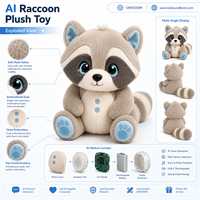 Oso de Peluche Negro Personalizado con Diseño Inflable, Relleno de Algodón PP Suave, Tamaño Ajustable, Lindo Regalo de Cumpleaños para Niños, Fiestas, Poliéster