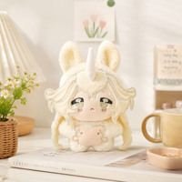 Peluche personnalisée OEM ODM en coton de 12 cm, personnage original OC, licorne, peluche anthro, design personnalisé, jouet en peluche animal poilu