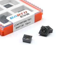 เม็ดมีดคาร์ไบด์ Bartu รุ่น CCMT09T304-TM1BMP130 ใช้สำหรับงานกลึงเหล็กกล้าไร้สนิม - Product Image 1