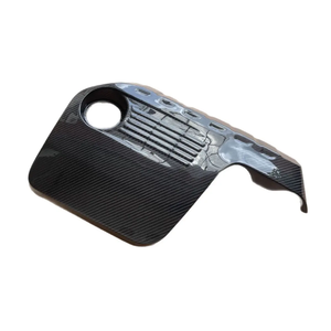 Cubierta de la caja del motor con adornos interiores de fibra de carbono seco para BMW F80 M3 F82 M4 - Product Image 4