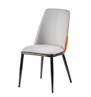 Chaises et tabourets de salle à manger en cuir synthétique durables, écologiques et légers pour restaurants commerciaux modernes et cafés