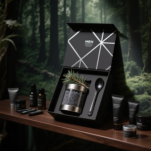 Sali da bagno naturali da uomo con fiori scatola regalo Spa per il relax Post giardinaggio forniture uno di un tipo regalo da giardino - Product Image 1