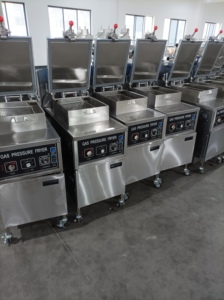 Freidora de patatas fritas de gas comercial automática profunda Henny <span class=keywords><strong>Penny</strong></span> de alta calidad Ce Iso, freidoras de pescado y patatas fritas, de alta calidad, al por mayor, del 2017 - Product Image 5