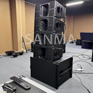 SANMA-Q1 Altavoces de Línea de 2 Vías Pasivos/Activos de 10 Pulgadas, Equipo Profesional de Audio, Video e Iluminación - Product Image 2
