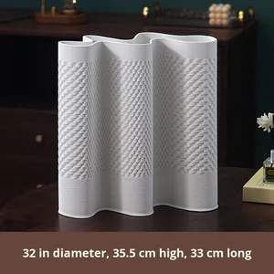 Set di Vasi in Ceramica Creative Circle, Ornamento in Stile <span class=keywords><strong>Moderno</strong></span> e Semplice, Dimensioni 10-30cm per Decorazioni da Tavolo e <span class=keywords><strong>Centrotavola</strong></span> per Matrimoni - Product Image 6