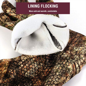 Vente en gros Garder au chaud Hommes Femmes Gants de chasse d'hiver durables antidérapants imperméables pour le travail en plein air - Product Image 5