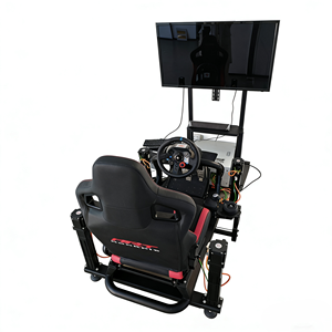 Simulateur de course à mouvement 4 DOF avec système dynamique de plongée et de rebond pour équipement de jeu de course VR - Product Image 1