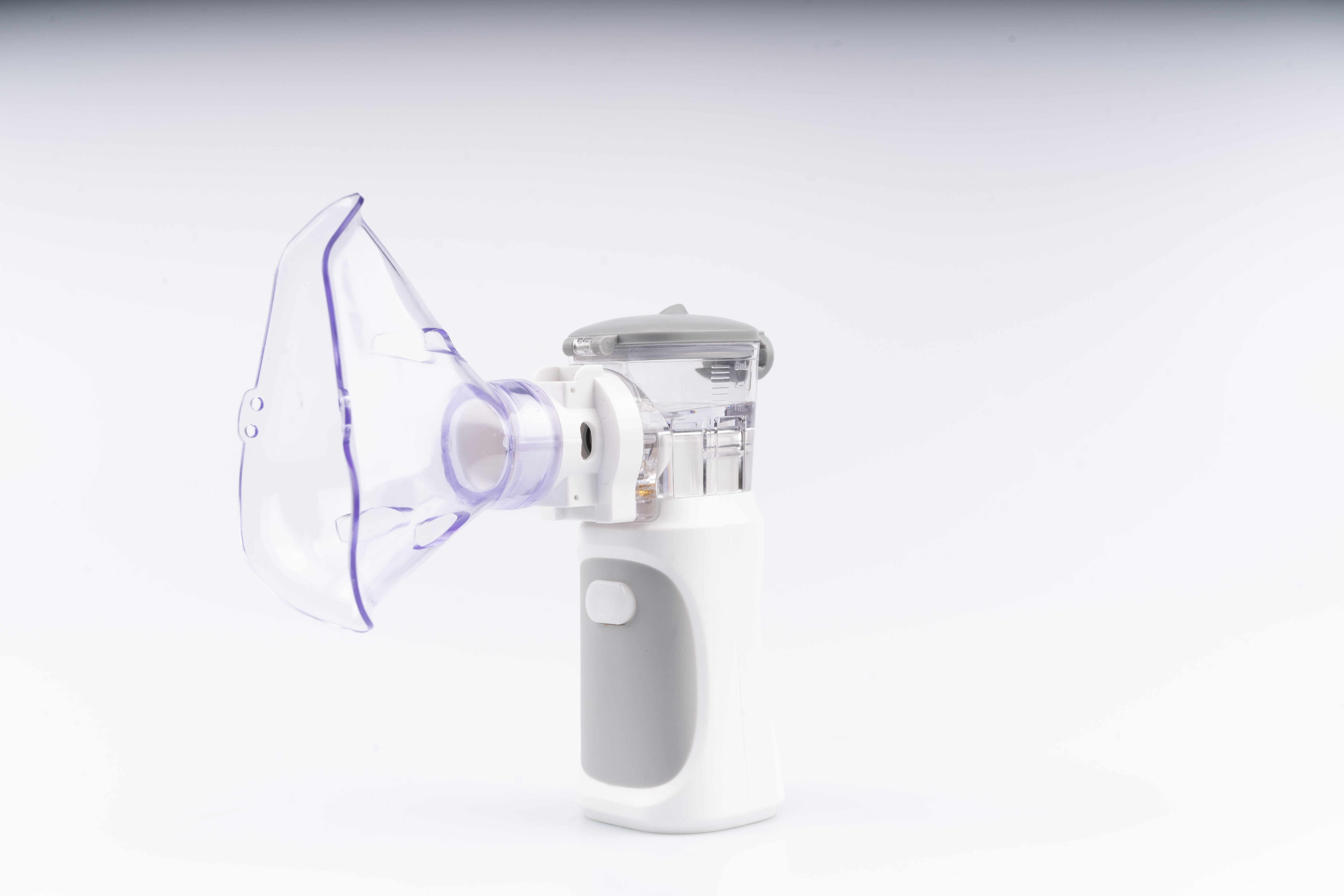 Nuevo mini nebulizador de malla portátil de bolsillo con compresor para tos y batería