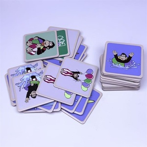 <span class=keywords><strong>Jeu</strong></span> de cartes personnalisées à imprimer soi-même, en papier, carrées, pour apprendre à reconnaître les formes et développer la mémoire, pour les enfants de 2 à 3 ans - Product Image 3