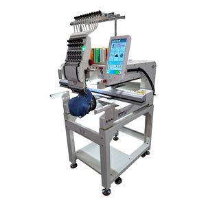 Single-Head Computerized Embroidery Machine 360x510 Mm Fully Automatic Multifunctional For Commercial Use - Product Image 1