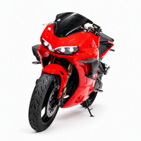 Electric Motorcycle 72V Sport Street Digital Instrument Display USB Port Gold Front Fork Dual Disc Brake