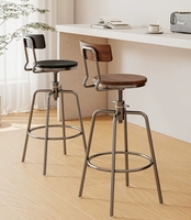 Italienische Barhocker Höhenverstellbar, Hochwertige Metall-Barhocker Modern und Schlicht, Esszimmerstühle, Barhocker