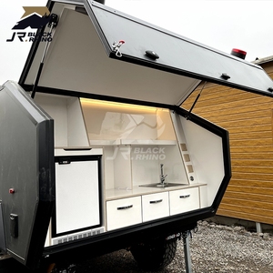Onafhankelijke Ophanging Offroad Tiny Huis Camper <span class=keywords><strong>Trailer</strong></span> Op Wielen - Product Image 3