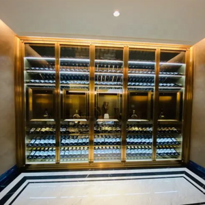 UNIREGAL - Vinoteca de Diseño Nuevo, Refrigerador de Vinos Multizona Personalizado, Humidor para Cigarros, Mueble Bar Pequeño con Refrigerador - Product Image 4