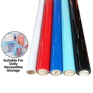 Película de <span class=keywords><strong>PVC</strong></span> Flexible, Impermeable, Sólida y Transparente, para Etiquetas y Bolsos, Personalizable - Product Image 6