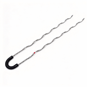 Abrazadera de tensión preformada de acero galvanizado de 3.2-3.7mm, abrazadera helicoidal de extremo muerto, abrazadera de tensión preformada para cable redondo FTTH - Product Image 3
