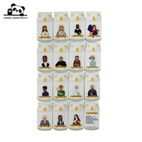 Marque-page magnétique pliable personnalisé avec impression couleur et logo personnalisé pour la promotion, les souvenirs et les cadeaux religieux.