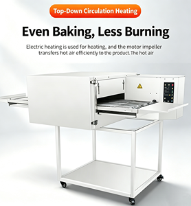 Four à pizza électrique à convoyeur, four <span class=keywords><strong>de</strong></span> cuisson continu commercial pour restaurant latino-américain, fast-food - Product Image 2
