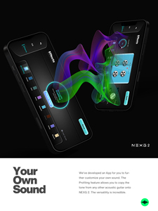 <span class=keywords><strong>Enya</strong></span> <span class=keywords><strong>NEXG</strong></span> 2 Basic, guitare acoustique-électrique intelligente tout-en-un, en fibre de carbone, conviviale pour les débutants, unisexe, haut-parleur sans fil, pédale - Product Image 5