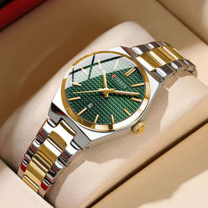 Nuevo Reloj Deportivo para Hombre 2026, Modelo 8439, de Acero Inoxidable, Movimiento de Cuarzo, Cristal Resistente al Agua, Diseño Simple, Correa Minimalista y Moderna - Product Image 5