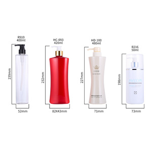 Flat 500Ml Pet <b>Plastic</b> Bottle With Lotion Pump For Personal Care <b>Packaging</b> - Product Image 4