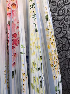 Abito Lungo di Alta Qualità Nuovo Stile Estate 2026 da Donna Dolce Floreale Blu a Righe Senza Maniche Lungo Maxi da Festa di Lusso con Cintura - Product Image 4