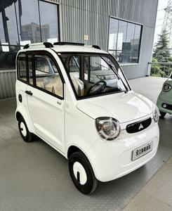 Vente directe d'usine Voiture électrique miniature 1200W avec freins à disque, direction à gauche, sièges en cuir, batterie au lithium - Product Image 4