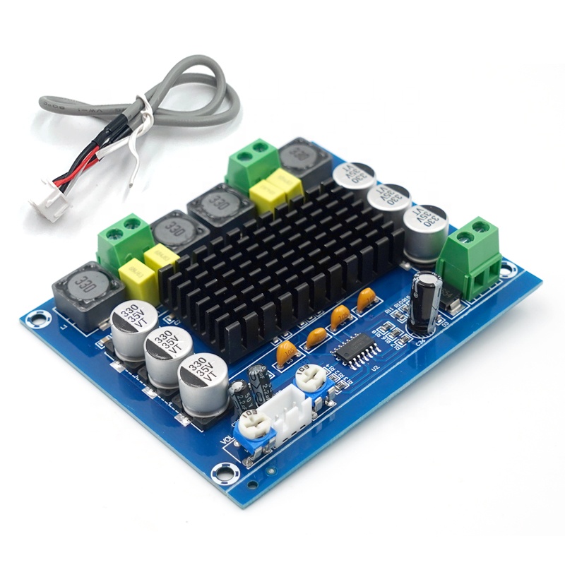 TPA3116D2 двухканальный стереовыход высокой мощности цифровой аудио усилитель мощности плата 2*120 Вт XH-M543