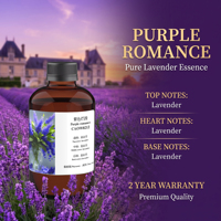 Huile parfumée naturelle à la lavande B2B en gros pour diffuseurs d'arômes et boutiques de spa