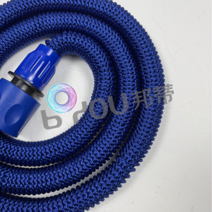 Green Kink Suppliers 50ft Brown Shipping W/newpocket Nozzles Function <b>Shrinking</b> Water Pipe Expandable Lawn Watering Hose - Product Image 5