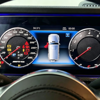 Layar LCD Digital 12,3 inci untuk Mercedes-Benz G Class W463 G Wagon 2019-2024, Panel Instrumen Spedometer