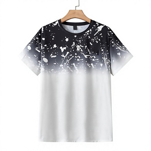 Conjunto de Camiseta y Pantalones Cortos de Verano Unisex, Corte Regular, 100% Algodón Ecológico, con Logotipo Personalizado, Sublimación, Camisetas de Manga Corta y Pantalones Cortos - Product Image 3