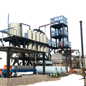 Vacuum Distillation Machine Waste Oil Re-Refining System Used Motor Oil Recycle Machine