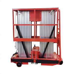 Équipement de <span class=keywords><strong>nettoyage</strong></span> de vitres de bâtiment de grande hauteur/double ascenseur en aluminium de poteau - Product Image 1