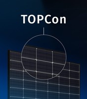 Achetez un module PERC à double cellule solaire à haute efficacité de qualité supérieure.