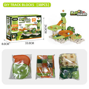 ของเล่นเสริมพัฒนาการเด็กเล็ก ชุดตัวต่อดinosaur วิ่งได้ ชุดตัวต่อรางลูกบอล ของเล่นเสริมพัฒนาการสำหรับเด็ก - Product Image 3