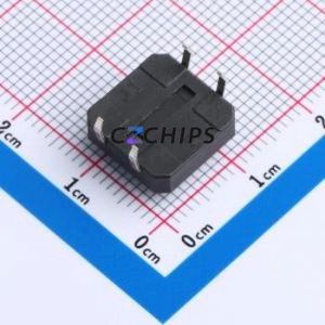 TS-1094-A3B3-D1 Tactile Switch Through hole Component (THT)-4P,12x12mm Switch Single Pole Single Throw Round Button 2.5N 12mm - Product Image 2