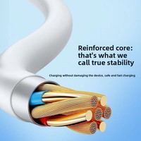 Cable USB C de Alta Calidad Original de Fábrica, Cable de Carga Rápida de 6A para Huawei, Vivo, OPPO, Xiaomi, Honor, Redmi, Carga Súper Rápida