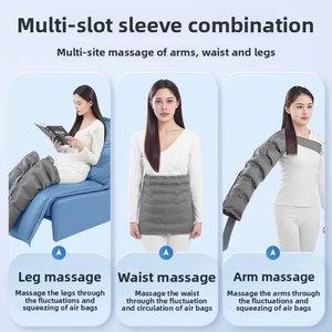 Nuevo masajeador de piernas completas de circulación sanguínea de compresión de presión de aire portátil - Product Image 2